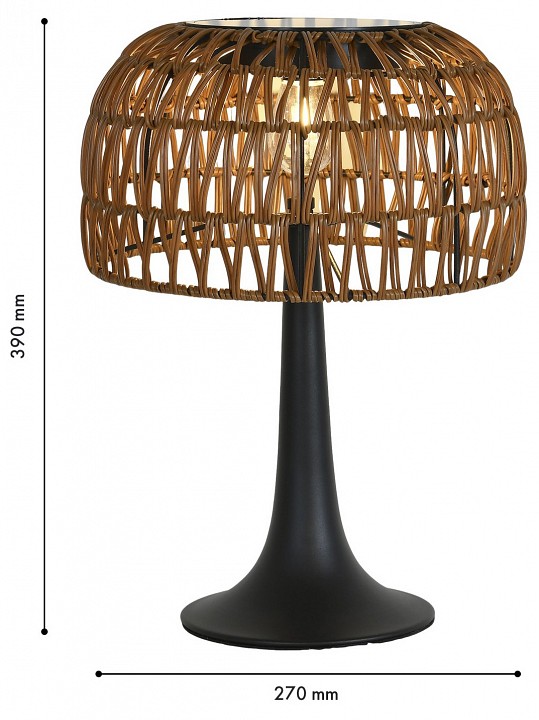 Настольная лампа декоративная favourite assolato 4833-1t