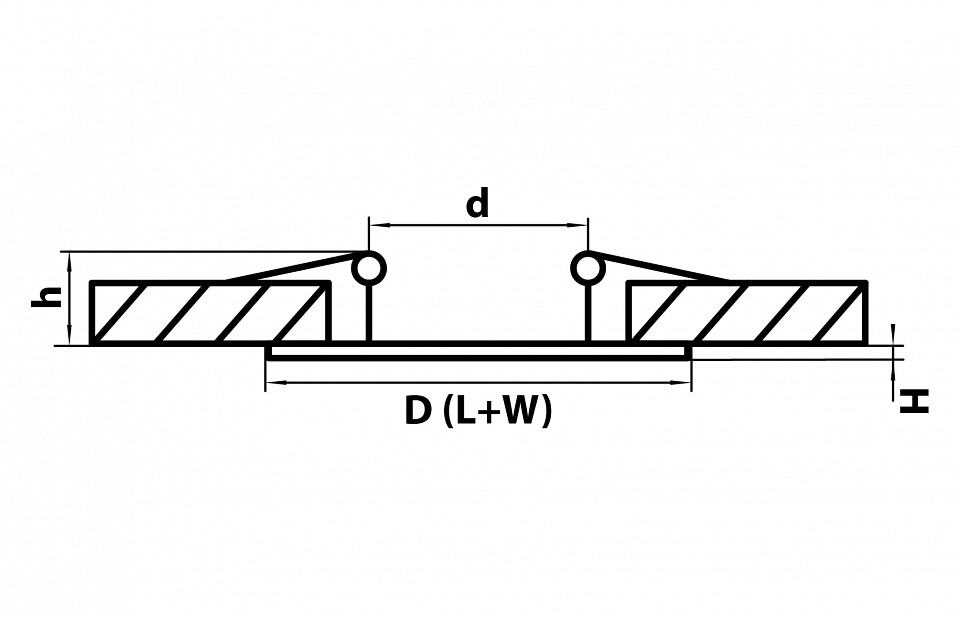 Встраиваемый светильник lightstar levigo 010037
