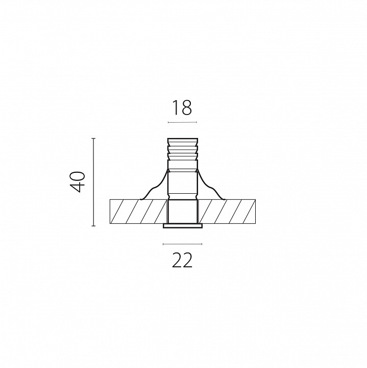 Встраиваемый в дорогу светильник feron sp4112 32017