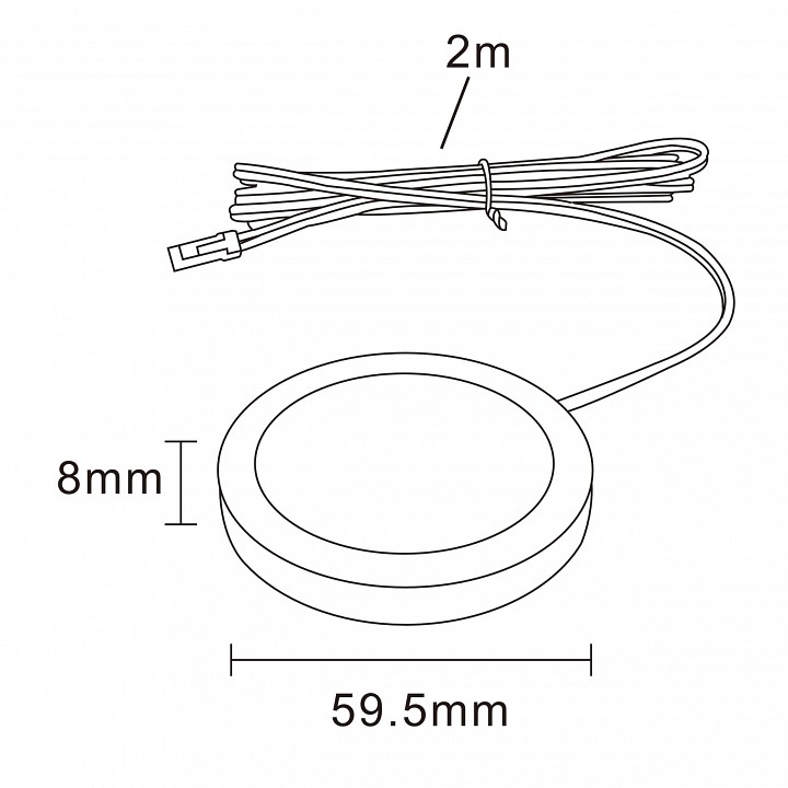 Накладной светильник lightstar mobiled 036240