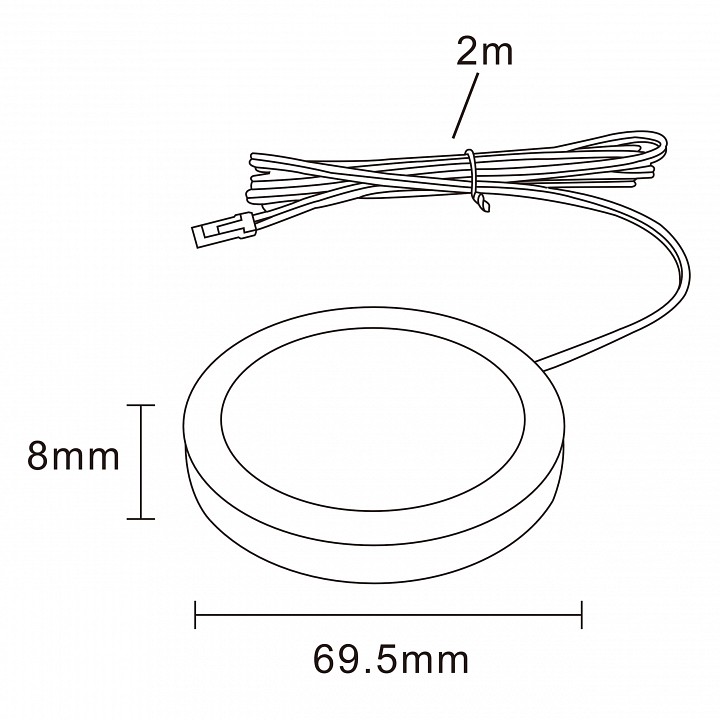 Крепление для профиля торцевое arlight arh 036330