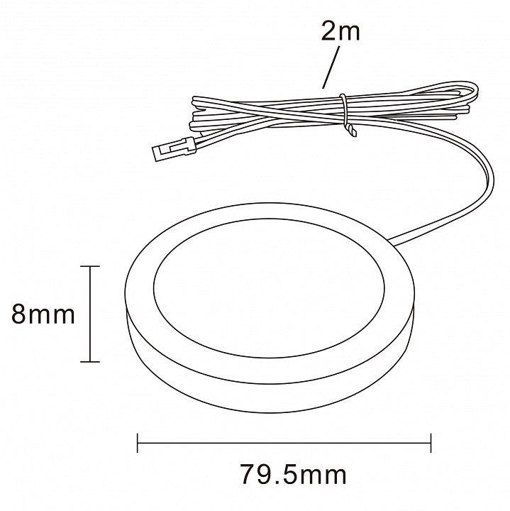 Накладной светильник lightstar mobiled 036530