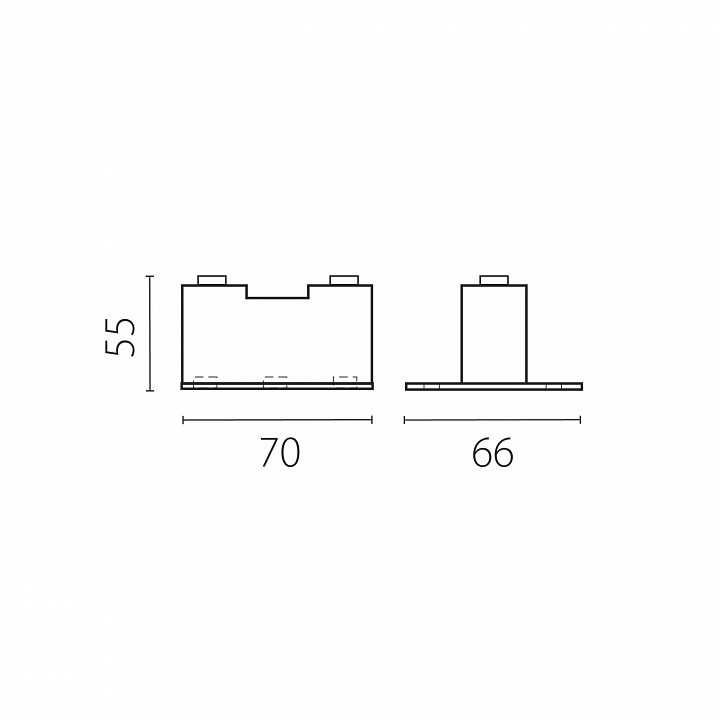 Встраиваемый светильник lightstar guarda 081146