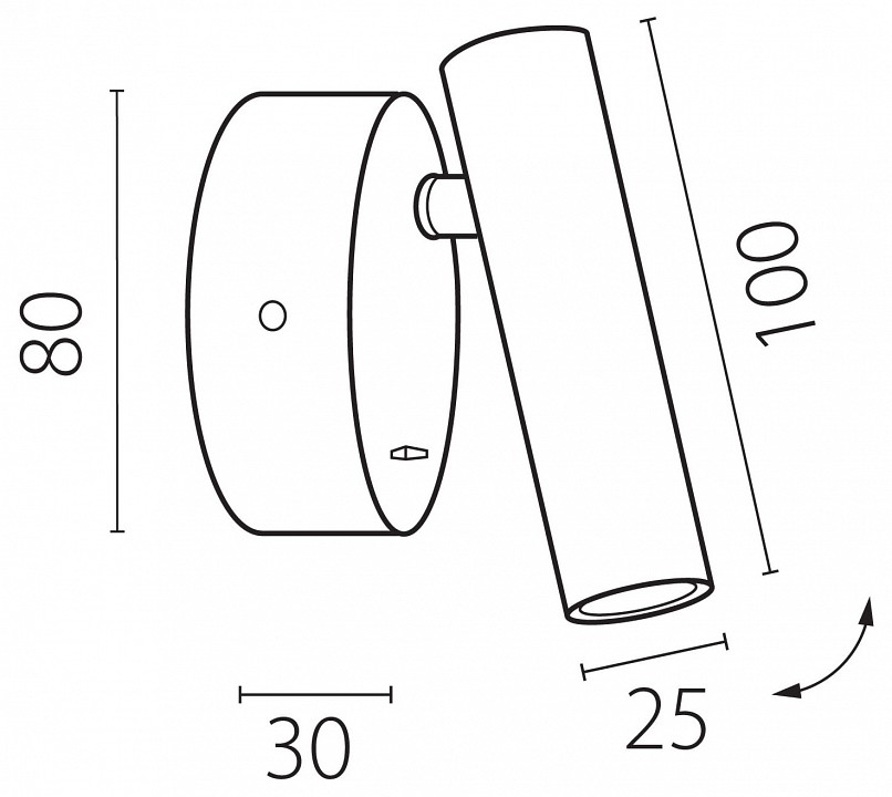 Бра lightstar omega 200547