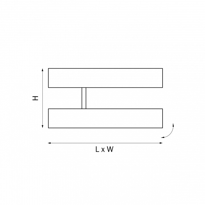 Светильник на штанге lightstar teta 205316