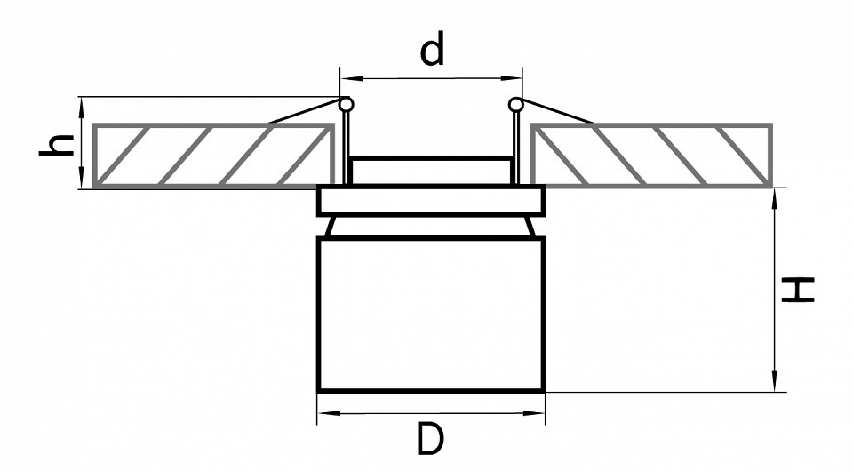 Спот lightstar forte inca 214827