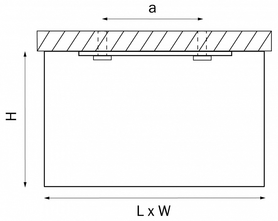 Накладной светильник lightstar rullo 214867