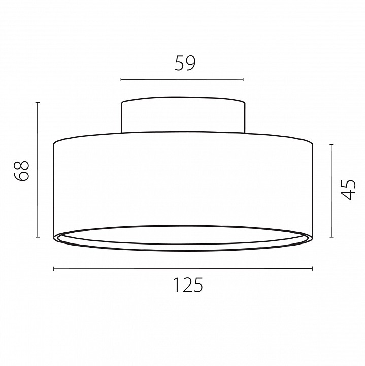 Накладной светильник lightstar acuto 215937