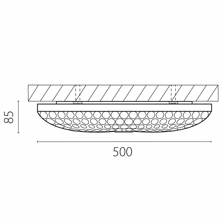 Накладной светильник lightstar arco iii 225540