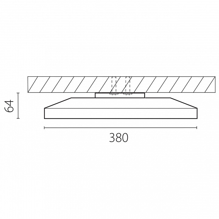 Накладной светильник lightstar arco eco 225740