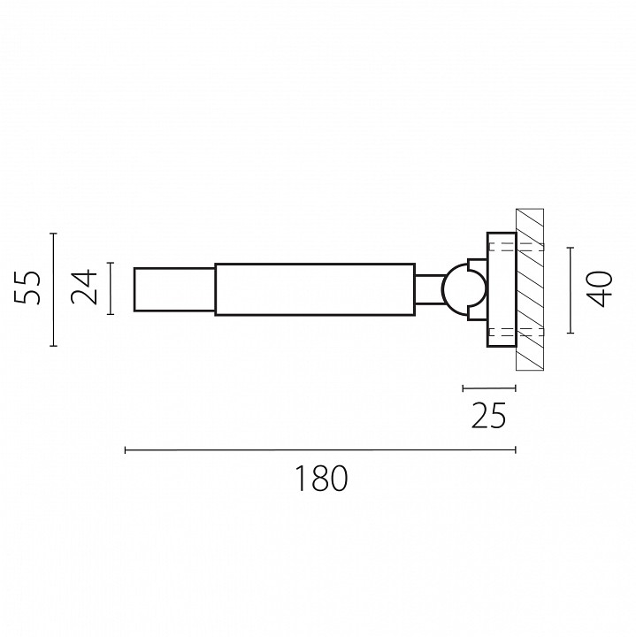Основание на штанге lightstar corda 418990
