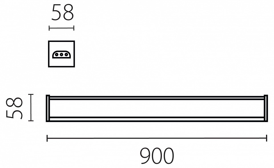 Модульный светильник lightstar trito 456367