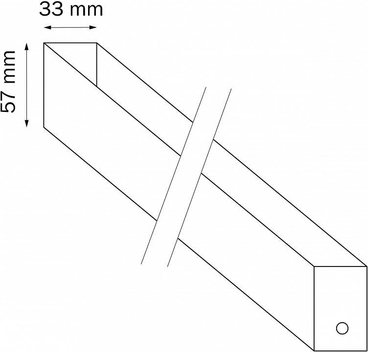 Трек накладной lightstar teta 505037