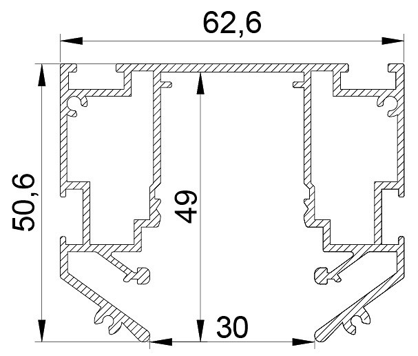 Профиль-держатель lightstar teta 505427