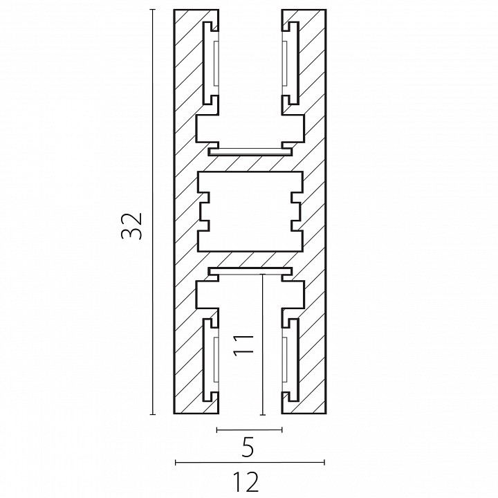 Трек подвесной lightstar linea 506527