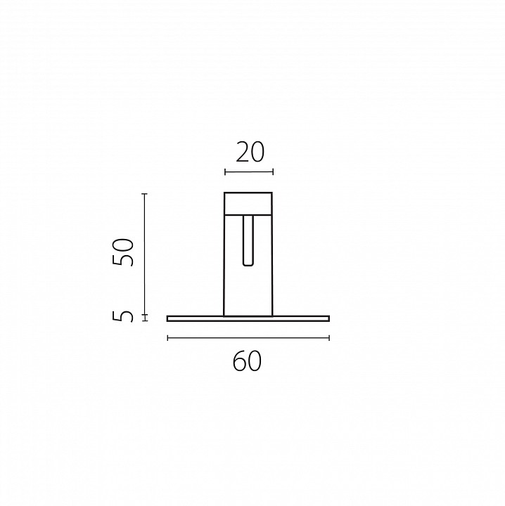 Крепление для трека lightstar due hermes 510197