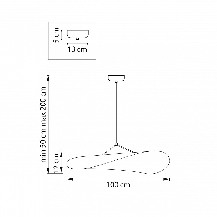 Подвесной светильник lightstar genova 610106