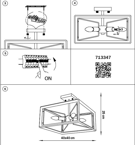 Люстра на штанге lightstar regolo 713347