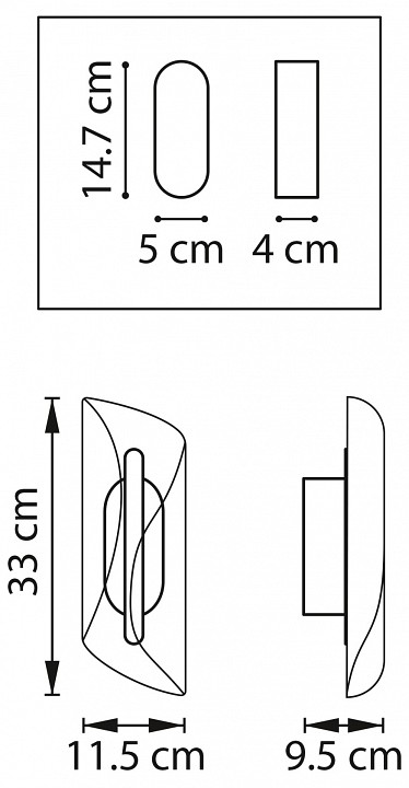 Накладной светильник lightstar varese 731643