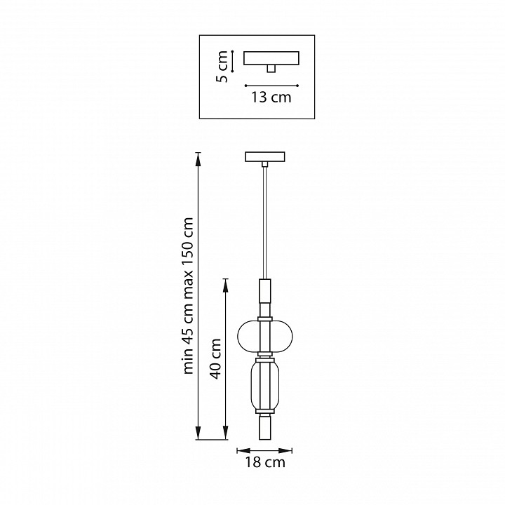 Подвесной светильник lightstar emisfero 737527
