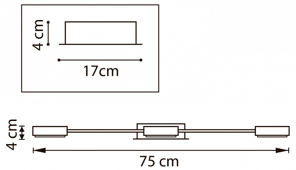 Потолочная люстра lightstar fico 740077