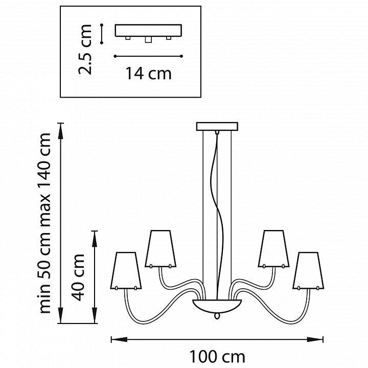 Подвесная люстра lightstar diafano 758162