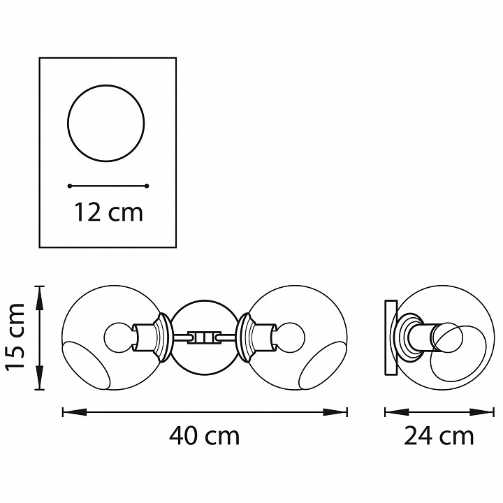 Бра lightstar beta 785626