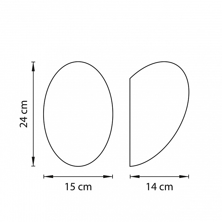 Накладной светильник lightstar sferetta 801600