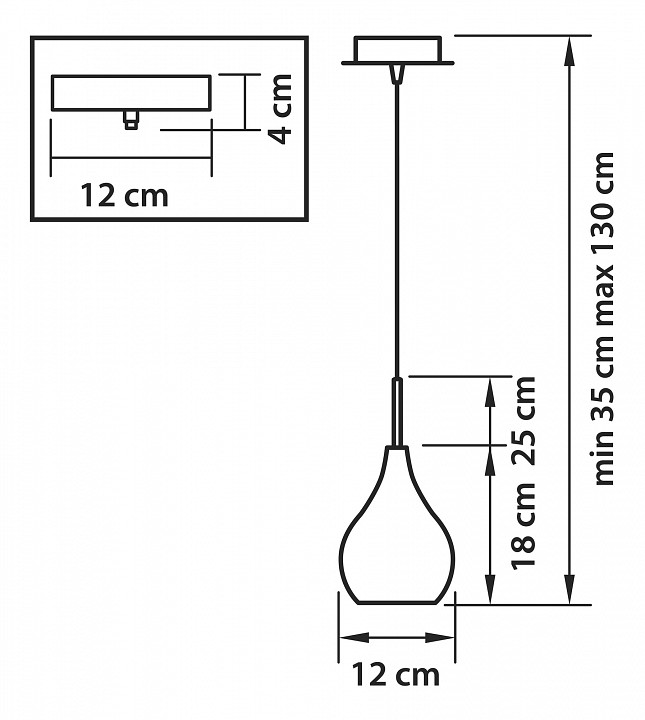 Подвесной светильник lightstar pentola 803030