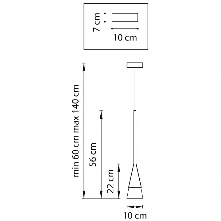 Подвесной светильник lightstar conicita 804110