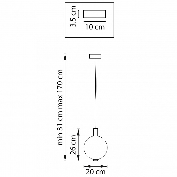 Подвесной светильник lightstar colore 805403
