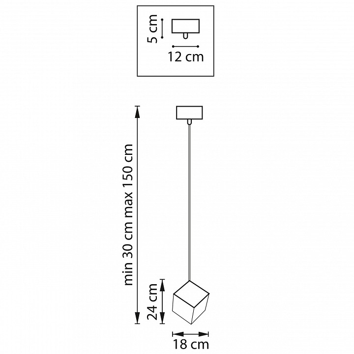 Подвесной светильник lightstar qubica 805502