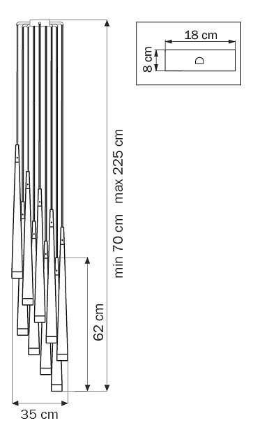 Подвесной светильник lightstar punto 807086