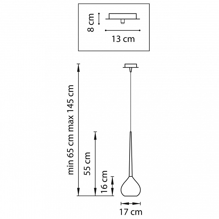 Подвесной светильник lightstar forma 808110