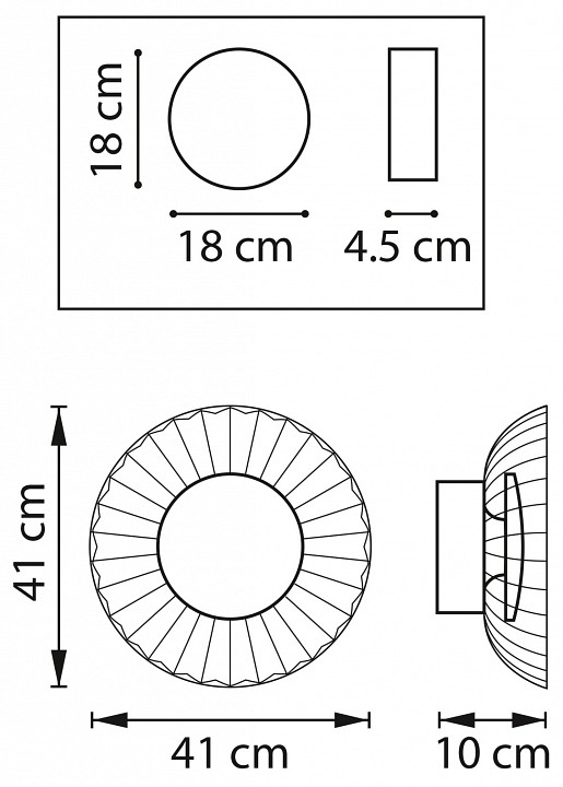 Накладной светильник lightstar celesta 809025