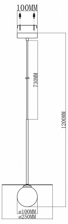 Подвесной светильник moderli scrumbel v11572-1p