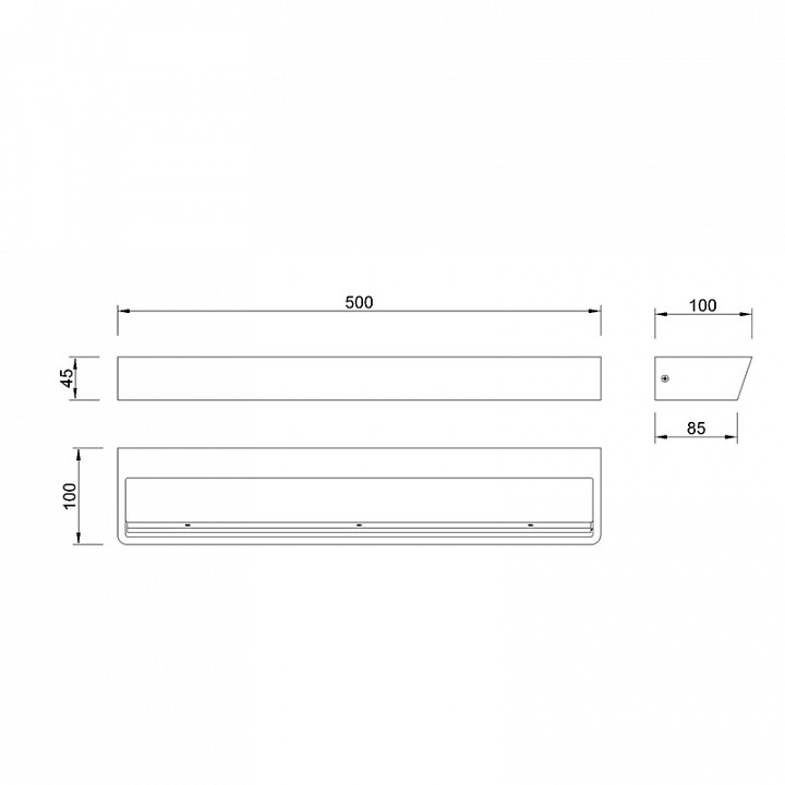Накладной светильник nowodvorski eye tone 8091