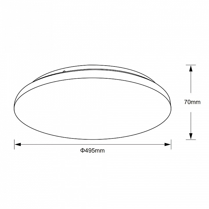 Накладной светильник mantra zero 8695
