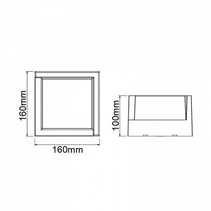 Накладной светильник mantra creek 8864