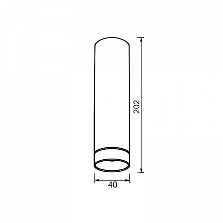 Накладной светильник mantra split 8882