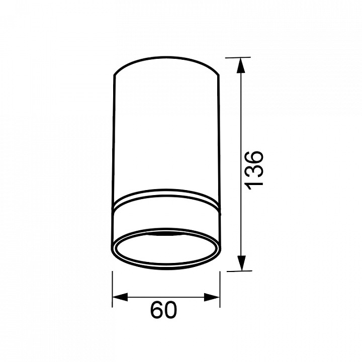 Накладной светильник mantra split 8885
