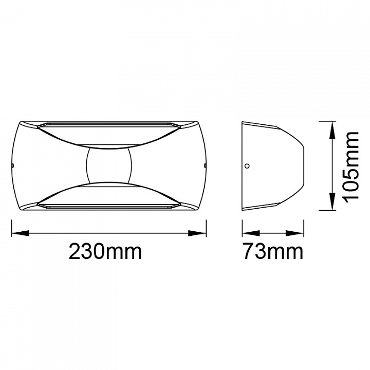 Накладной светильник nowodvorski set 8902