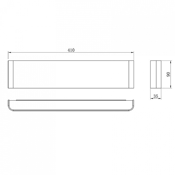 Накладной светильник mantra egeo 8906