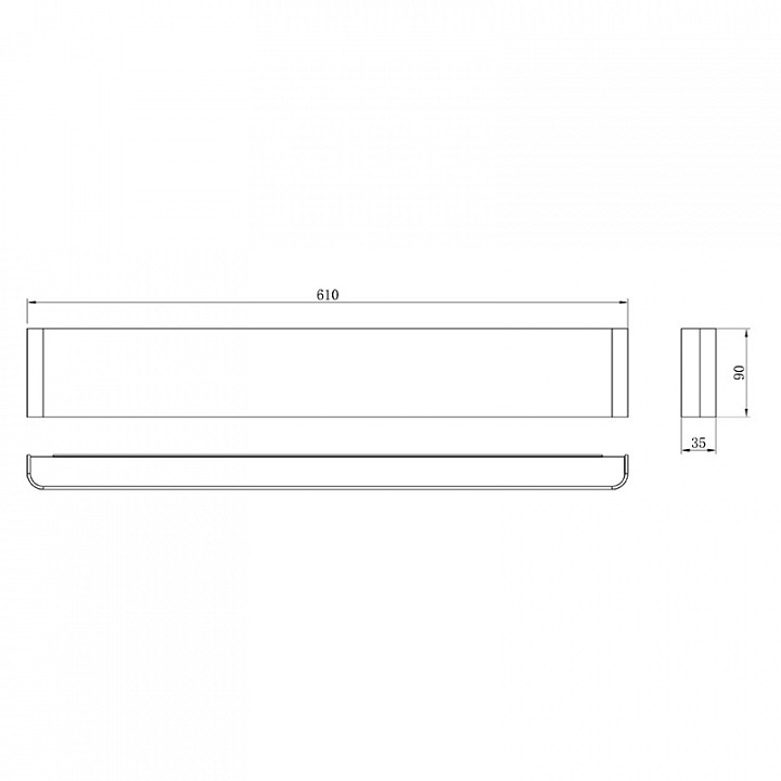 Накладной светильник mantra egeo 8908