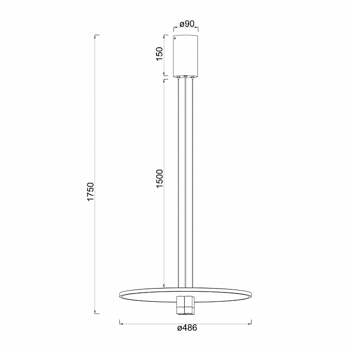 Подвесной светильник mantra nomada 8983