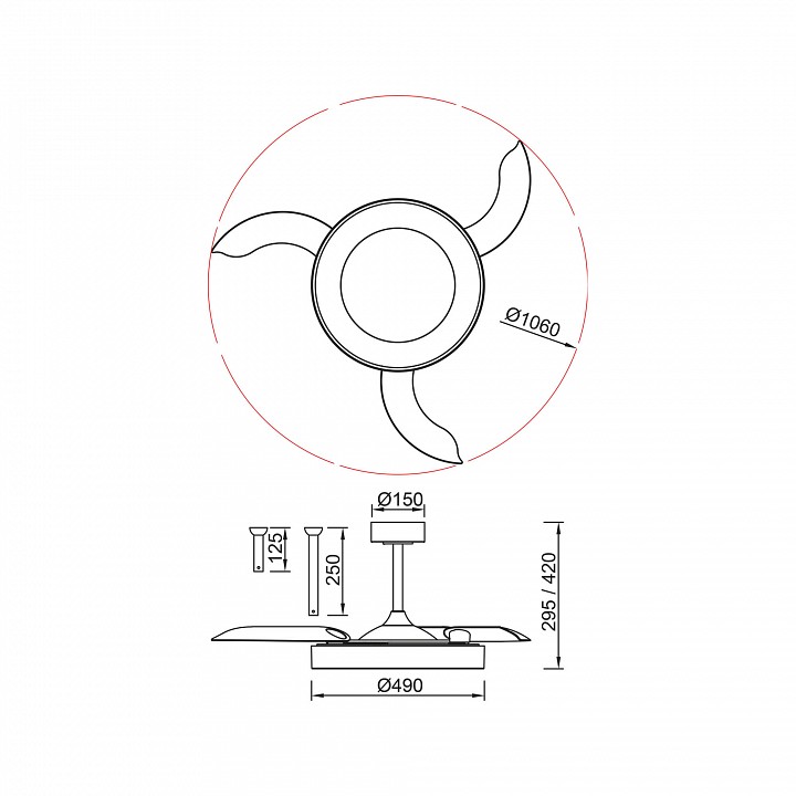 Светильник на штанге nowodvorski iris 9010