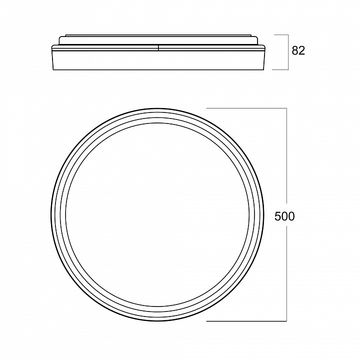 Накладной светильник mantra verona 9027