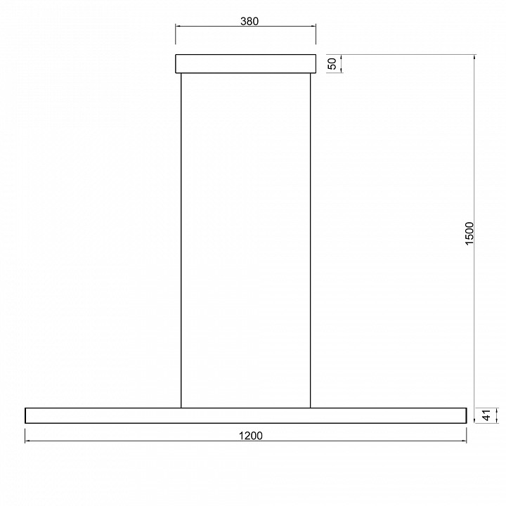 Подвесной светильник mantra lineal 9034