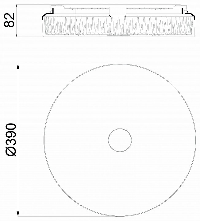 Накладной светильник mantra frozen 9183