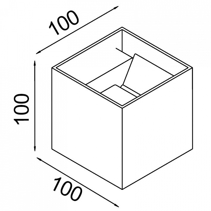 Накладной светильник mantra davos 9223